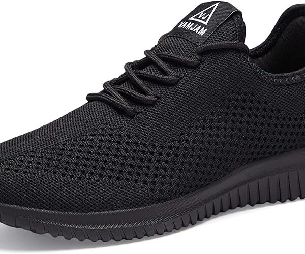Lightweight Men's Running Shoes Breathable Mesh Knitted Walking Shoes Summer New Outdoor Exercise Tenis Masculino Sneakers Men